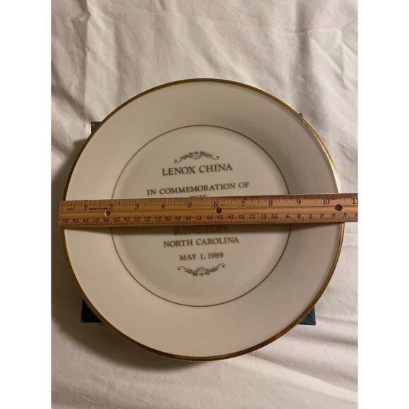 Lenox Limited Edition First Kiln Run & Kinston, NC Plant Dedication Run Rare - Picture 15 of 16